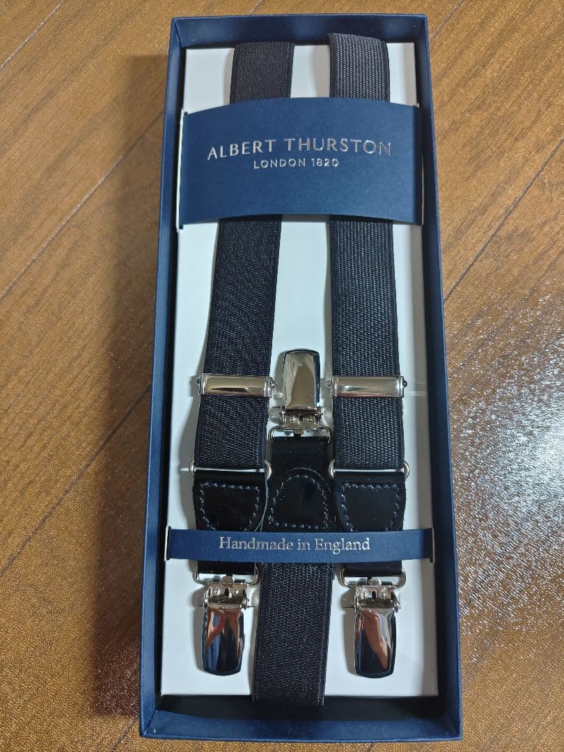 c*n様  THURSTON　アルバートサーストン サスペンダー S ALBERT THURSTON（アルバートサーストン） サスペンダー X型 クリップ4