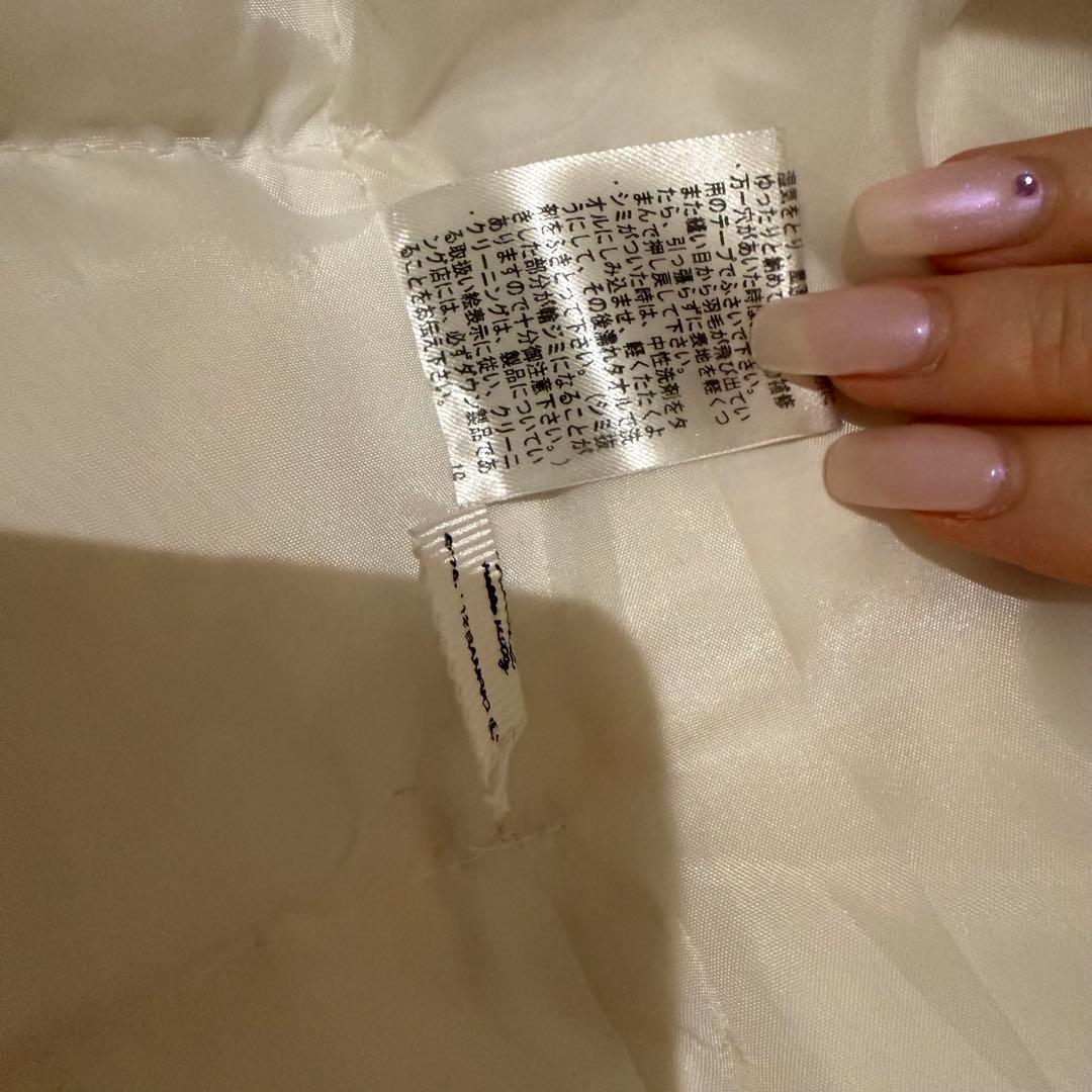 ココ様⭐︎Nina mew キティちゃん柄リアルファー付きダウンコート