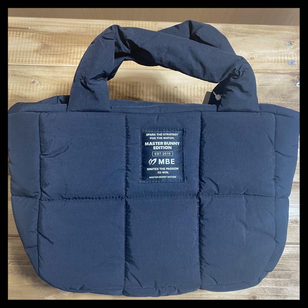 MASTER BUNNY EDITION 中綿トートバッグ MBEラウンドバッグ MASTER BUNNY EDITION（マスターバニーエディション） トートバッグ