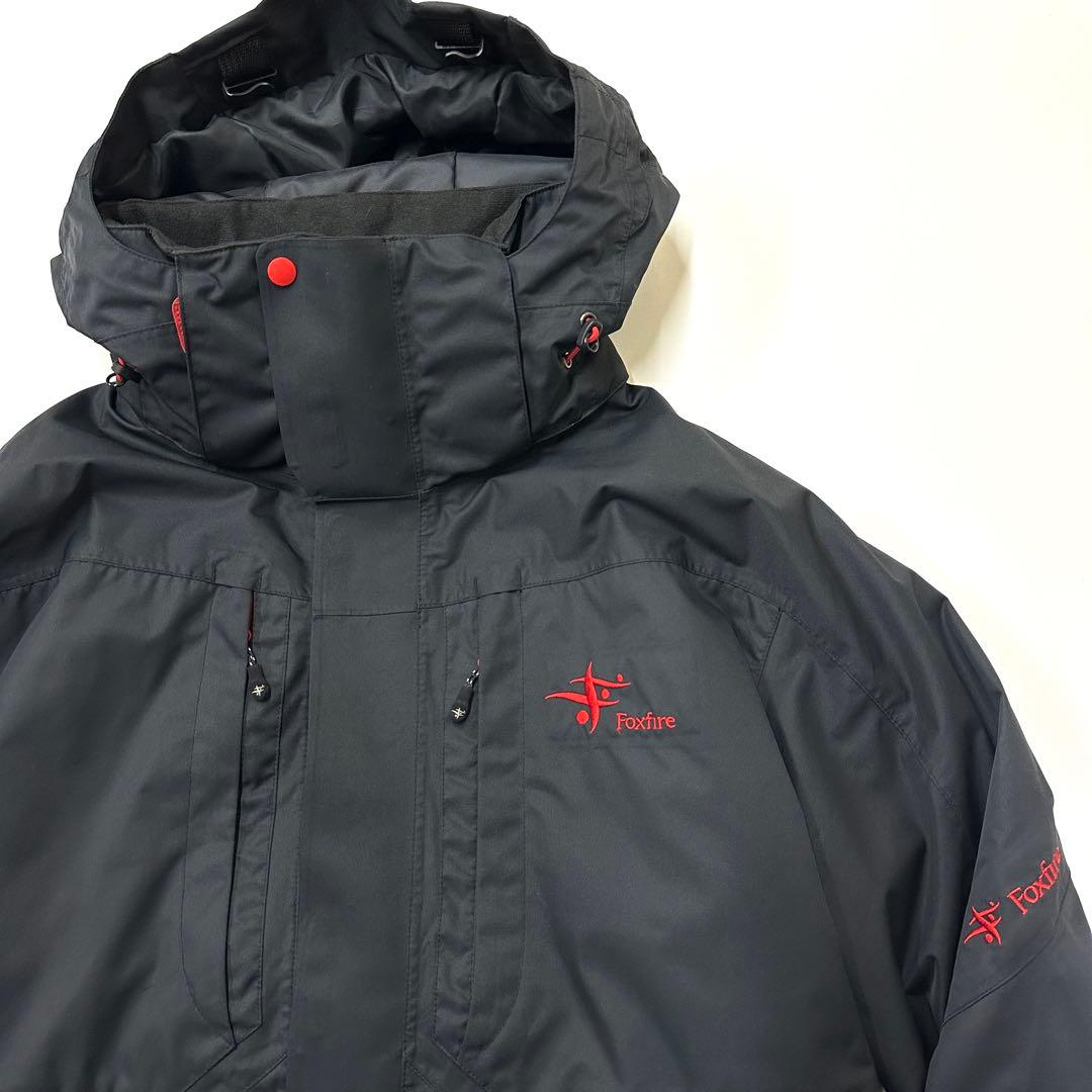 フォックスファイヤー エクストリームDSジャケット 青木大介モデル 黒