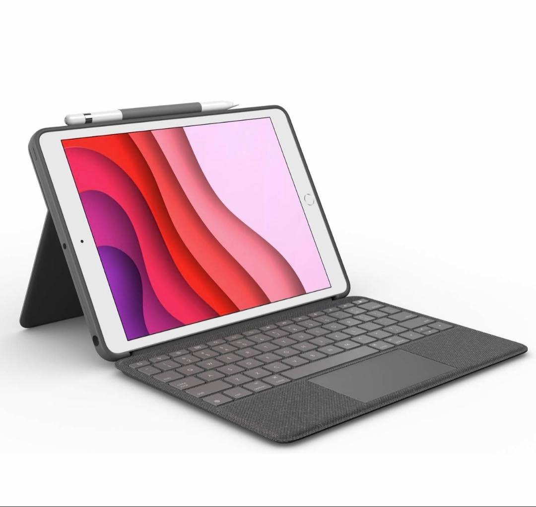 Logicool COMBO TOUCH iPad用キーボード　ik1057BK ロジクール iK1057BKA ロジクール COMBO TOUCH for iPad (第7世代用