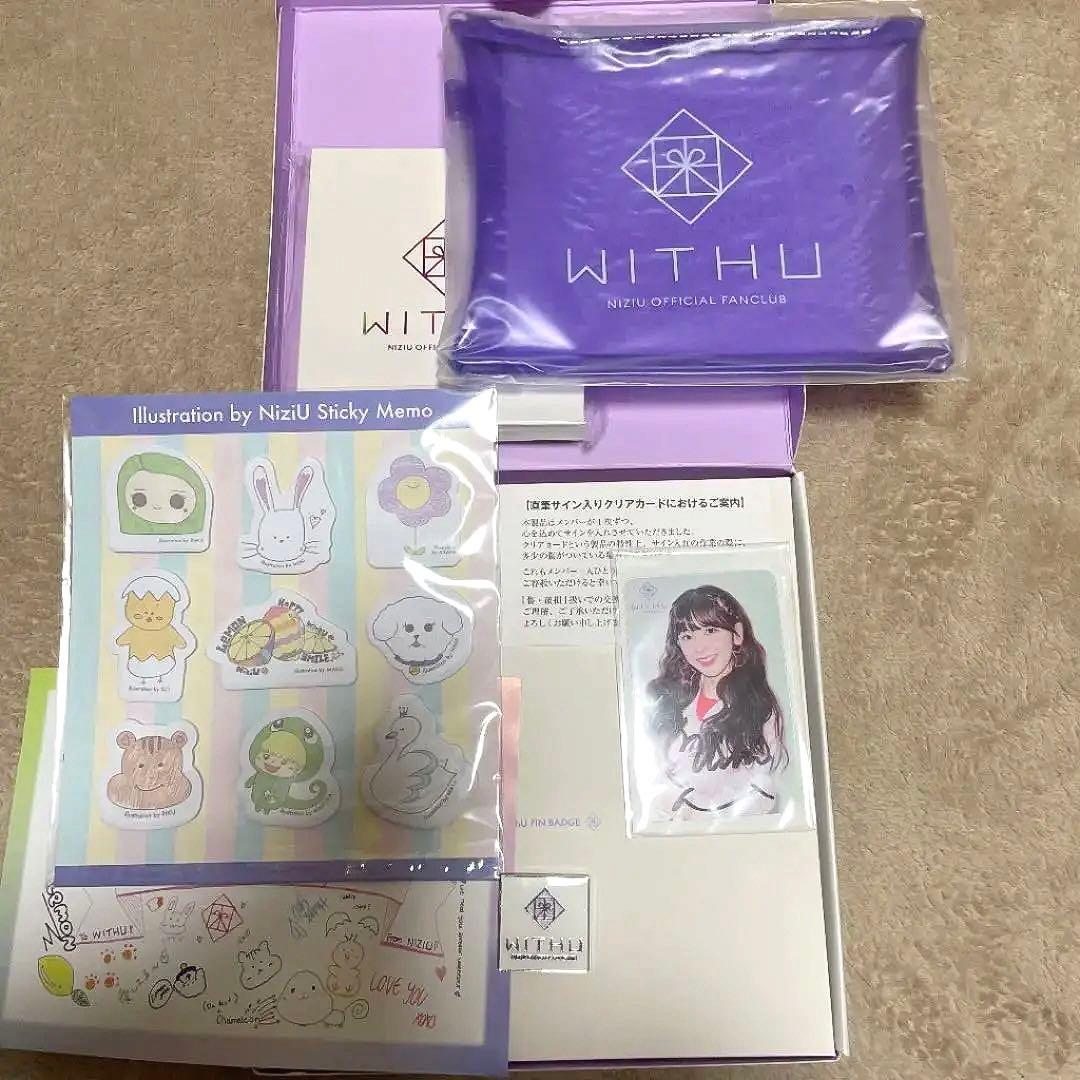 NiziU 初期W会員特典 ミイヒ直筆サイン - メルカリ