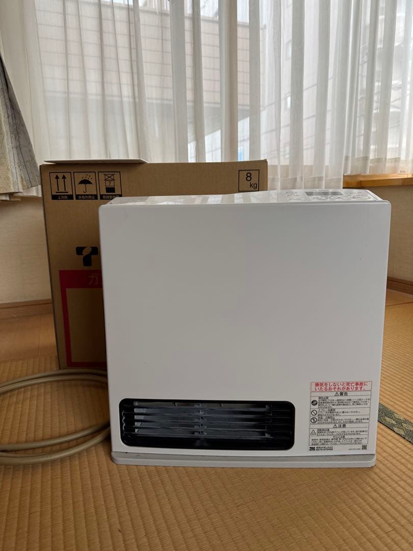 リンナイ　ガスファンヒーター　2021年製　ガスホース３m付き 楽天市場】リンナイ ガスコード RGH-D30KRinnai ガスファンヒーター