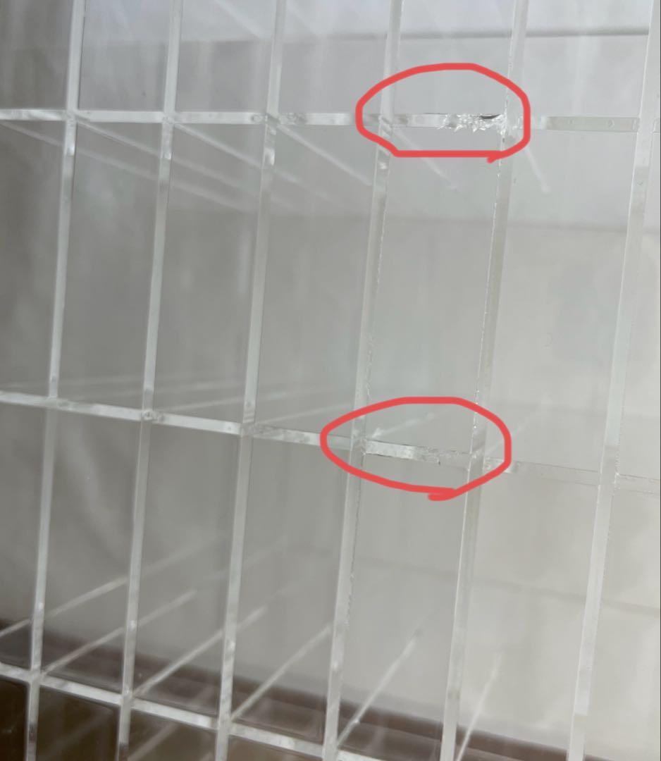 アクリル製コピック収納スタンド 90仕切 ペン ケース 什器 ペン立て