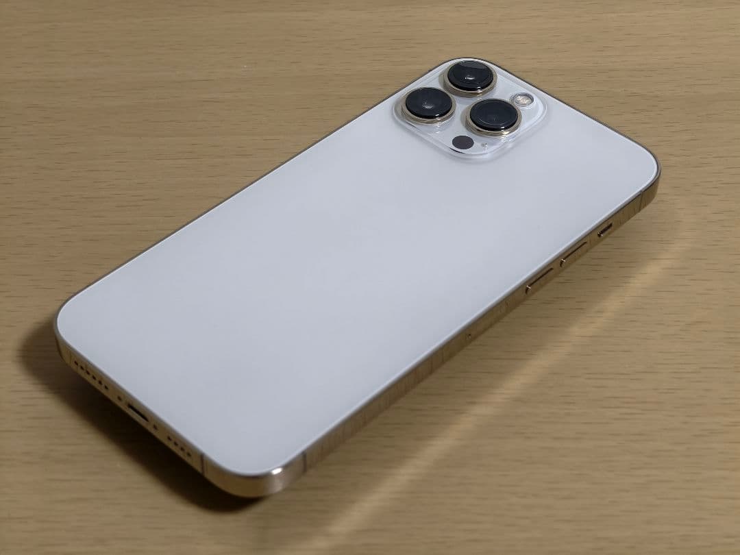 iPhone13proMax 国内版 ゴールド バッテリー100% Amazon | 【整備済み品】 Apple iPhone 13 Pro Max 128GB ゴールド SIM