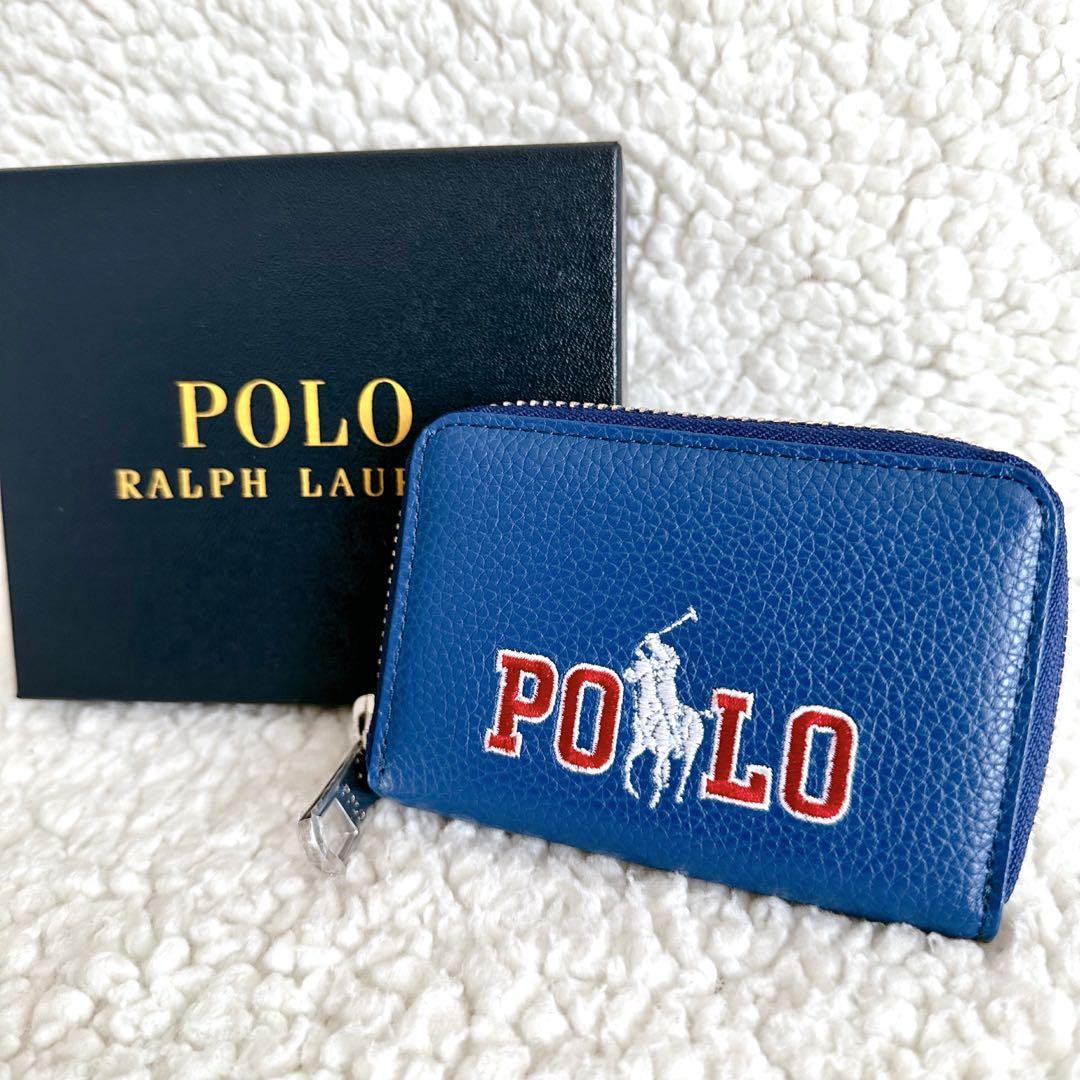 【未使用】ポロラルフローレン　ケース　ラウンドジップ　レザー　箱付き 中古・古着通販】POLO RALPH LAUREN (ポロ・ラルフローレン) ラウンド