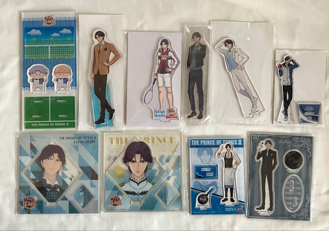 跡部景吾 アクスタ まとめ売り 新テニスの王子様』アクリルスタンド／跡部景吾／冬のおでかけ: 装飾品