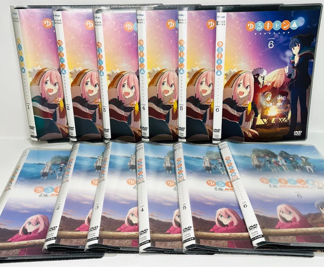 ゆるキャン△ 全6巻　ゆるキャン△ SEASON2  全6巻　DVD 全巻セット yurucamp-18_2048x.jpg?v=1762908371