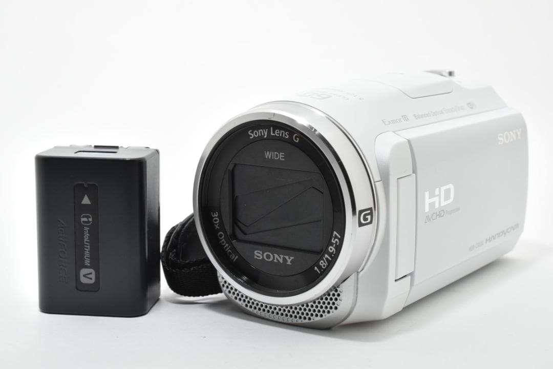 ■ 美品 ■ ソニー　SONY HDR-CX680 M251215#802 Sony HDR-CX680 W Camcorder Handycam Optical 30x Internal Memory