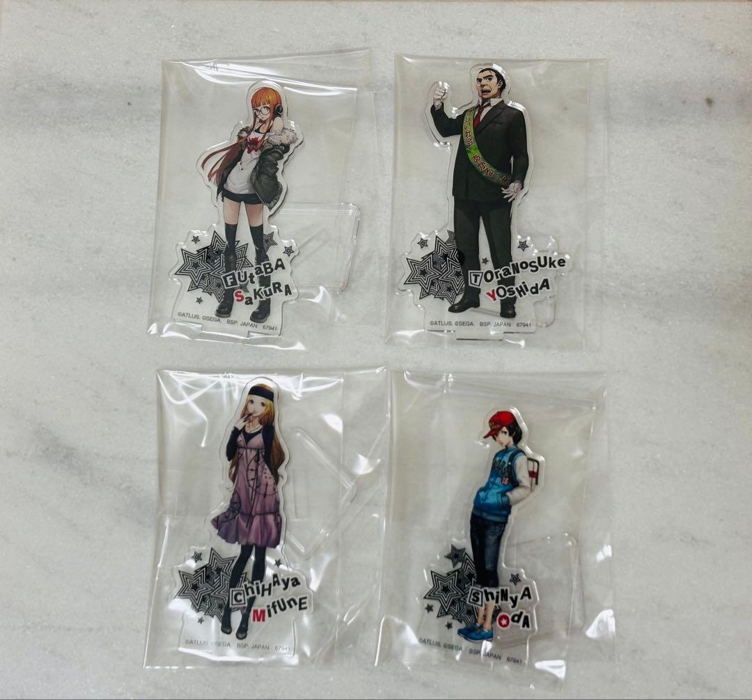 未開封 一番くじ ペルソナ 5 ザ・ロイヤル アクリルスタンド 8点