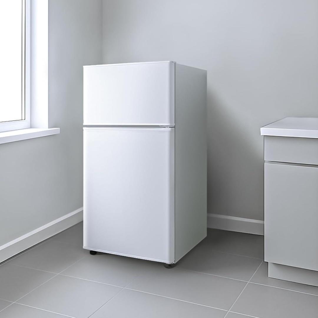 コンパクト•省エネ性能•静音性】冷蔵庫 60L 一人暮らし冷凍庫付き2895