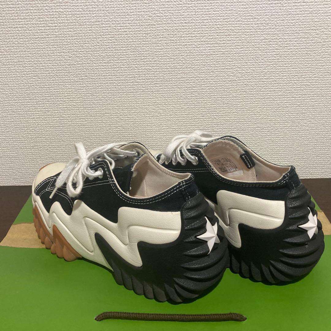 コンバース ランスターモーション ロウカット ブラック 韓国限定コンバース ランスターモーション ロウカット ブラック - メルカリ