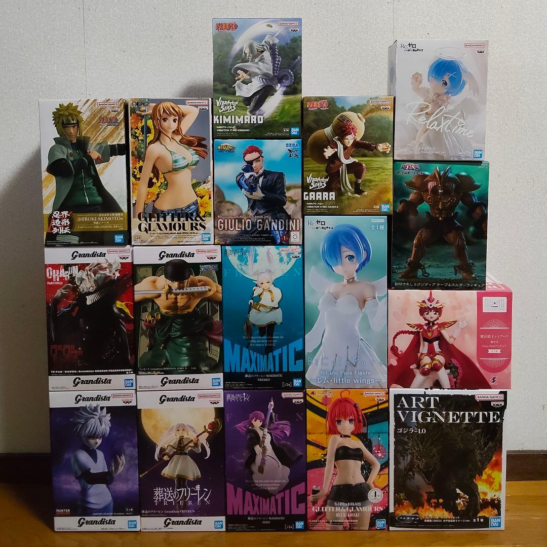 最新含む17点　プライズ　フィギュア　まとめ売り　A プライズフィギュア まとめ売り 22点セット - メルカリ