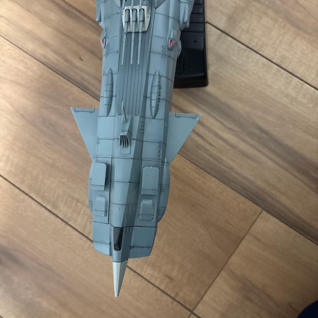 宇宙戦艦ヤマト1000分の1プラモデルアンドロメダ完成品
