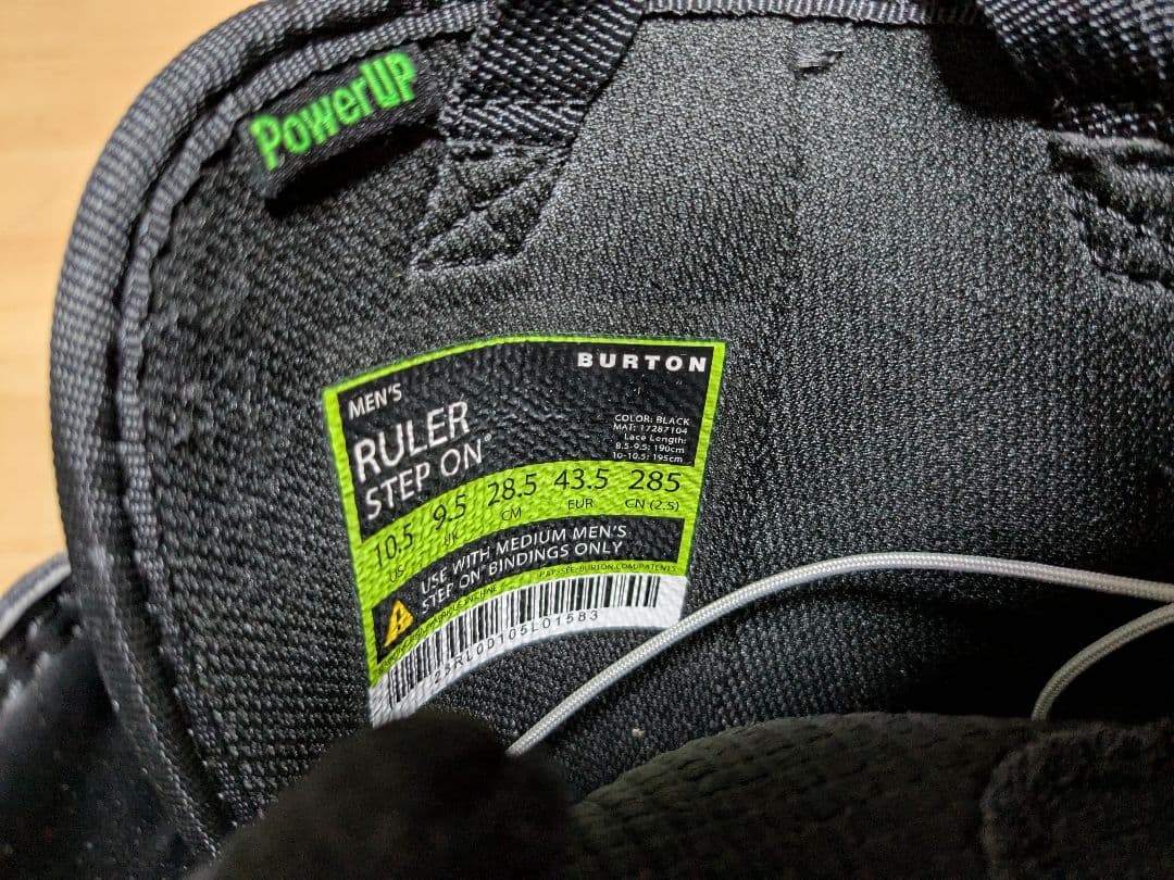 Burton StepOn バインディング× Rulerセット 28.5cm