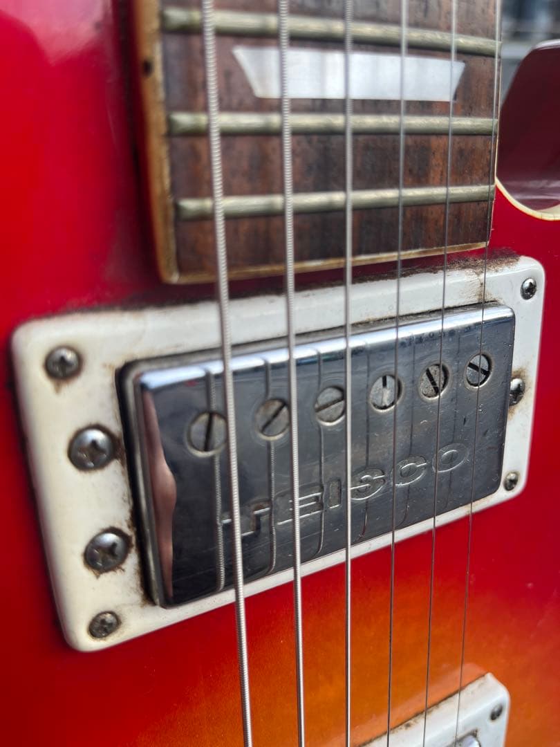 Teisco レスポールタイプ セミホロウ　ジャパンビンテージ 希少