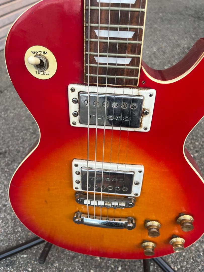 Teisco レスポールタイプ セミホロウ　ジャパンビンテージ 希少