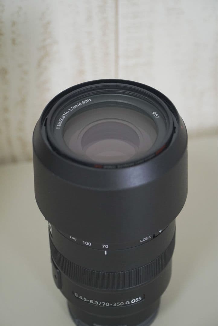 [美品] SONY ソニーレンズ E 70-350mm F4.5-6.3 G