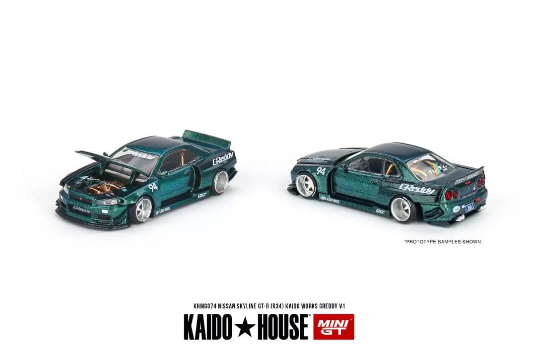 街道ハウス Mini GT 1/64 日産 スカイライン GT-R R34 - メルカリ