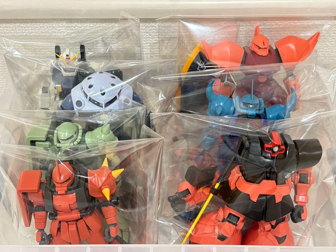 ④難ありジャンクプラモデル ガンプラ・MG ライデン専用ザクⅡ リックドム 他 ガンプラ「MG ジョニー・ライデン専用ザクII」が再販！ 「HG RX-78-02