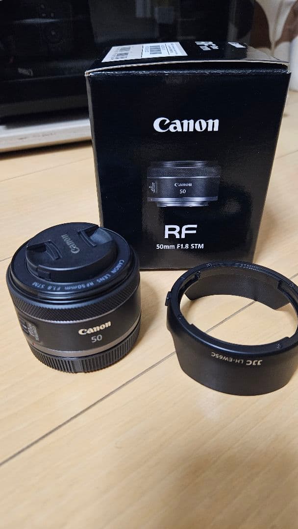 【美品】Canon RF 50mm F1.8 STM (社外レンズフード付き) Amazon | JJC ES-65B レンズフード Canon RF 50mm F1.8 STM レンズ 用
