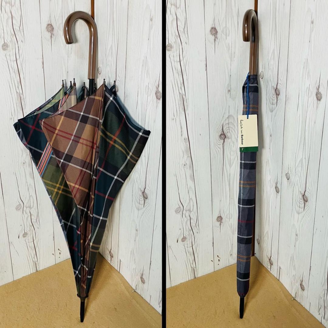 新品】Paul Smith×Barbour チェック柄 雨傘 ポールスミス - メルカリ