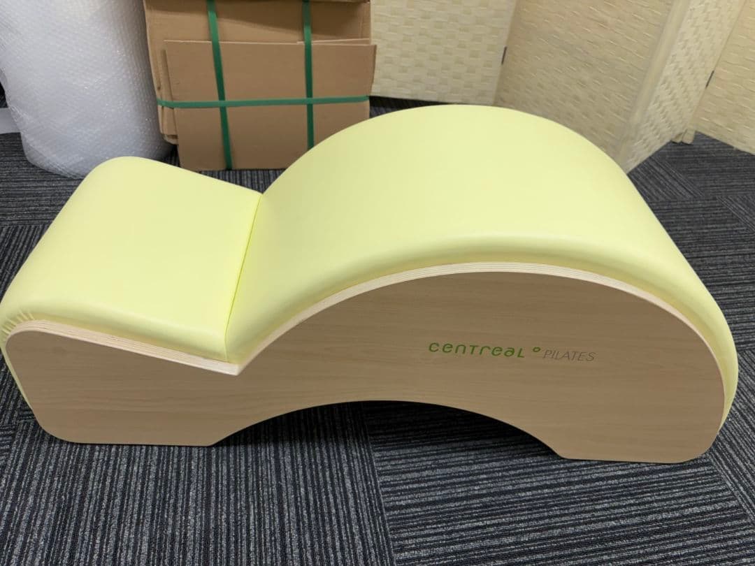 ピラティススパインコレクターイエロー/グレー