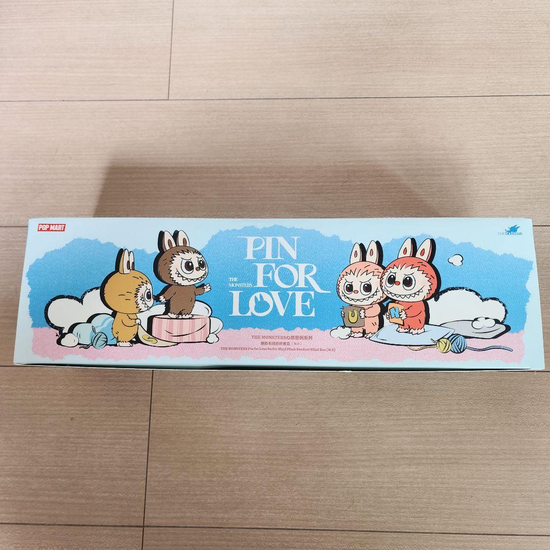 【 アソート 】LABUBU ラブブ PIN FOR LOVE イニシャル