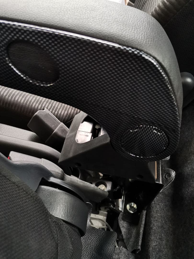 ハイゼットジャンボ S500P／S510P専用 アームレスト 肘掛け カーボン調