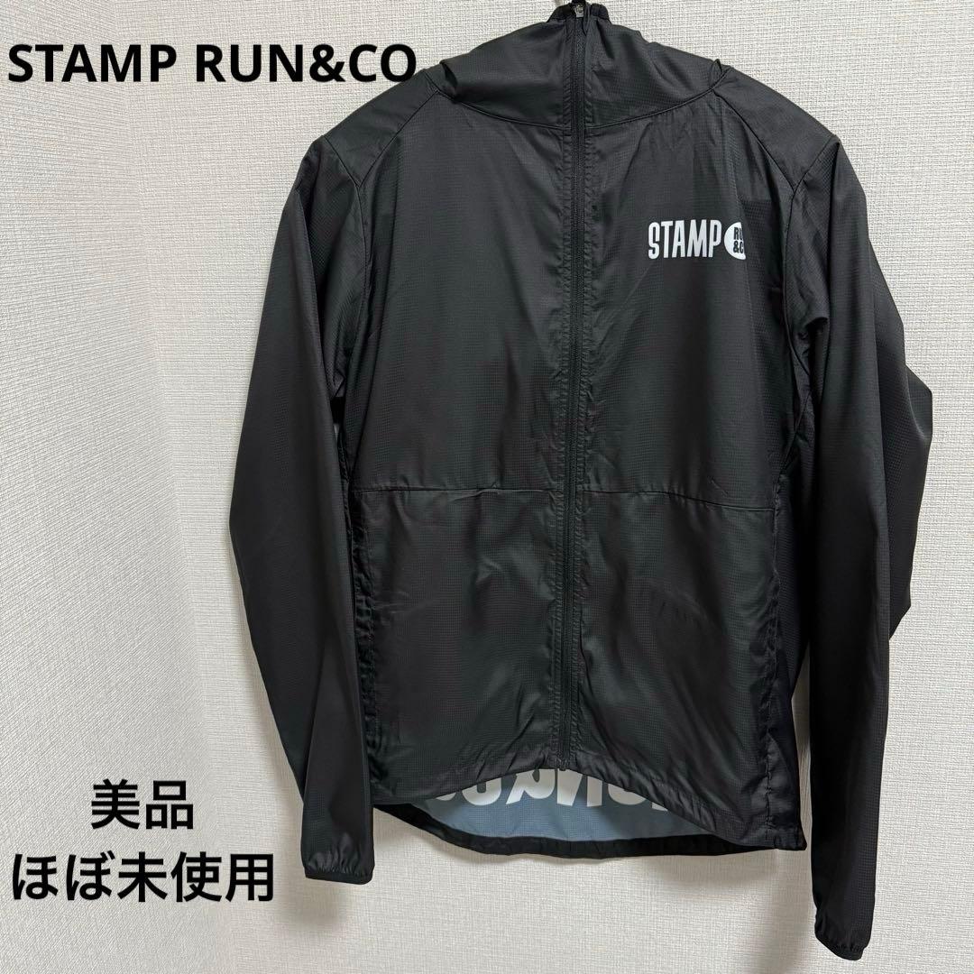 STAMP RUN&CO フード付きウィンドブレーカー 美品 XTFJK07H4 アウトストリング フード付き ウィンドブレーカー