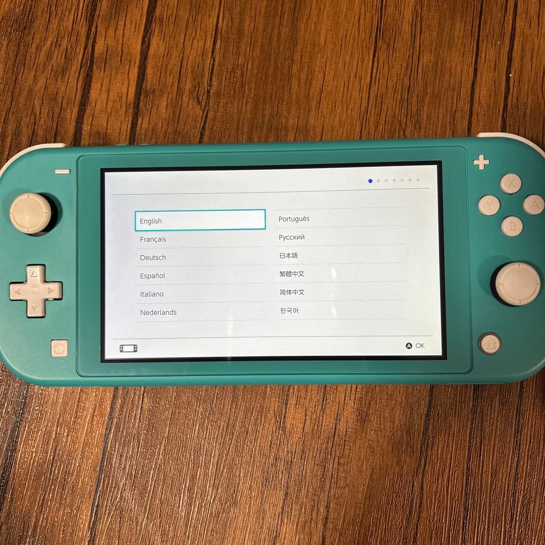 Switch lite　ターコイズブルー　ジャンク品 Nintendo Switch Lite ターコイズ 本体のみ ジャンク品 - メルカリ