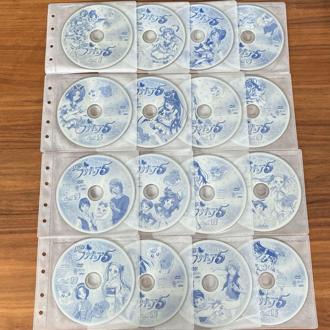 Yes!プリキュア5 DVD 全16巻 全巻セット - メルカリ