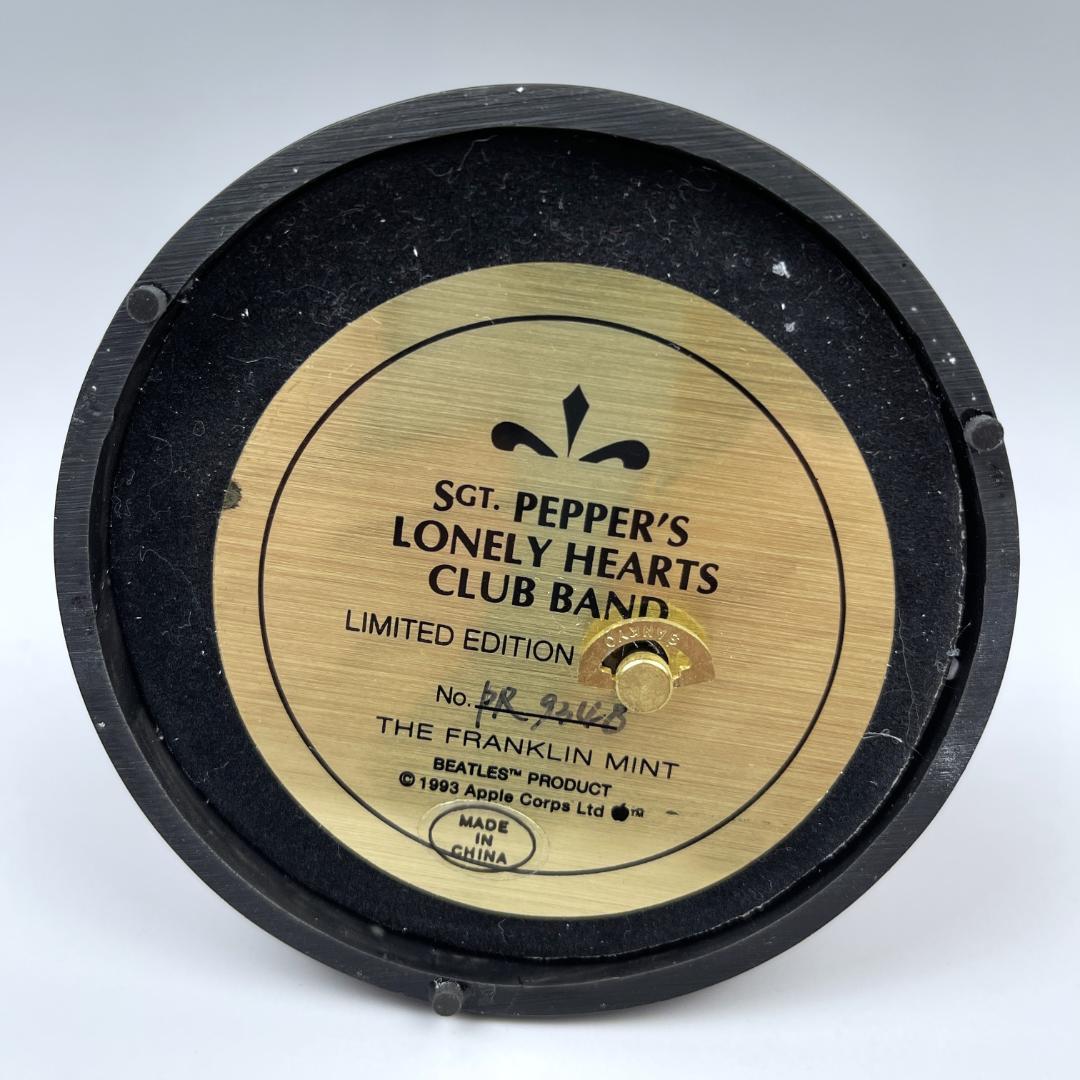 ビートルズ フランクリンミント オルゴール サージェントペッパー フィギュア