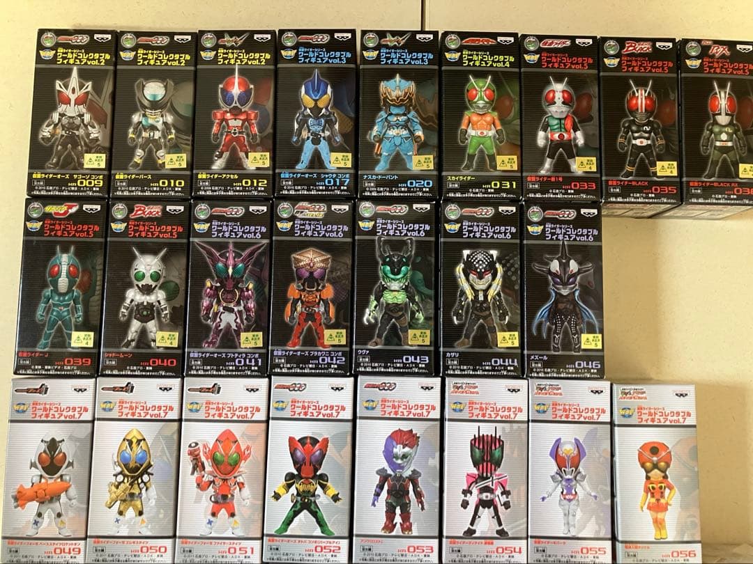 仮面ライダーワールドコレクタブルフィギュア42個 まとめ売り！ 1体約300円