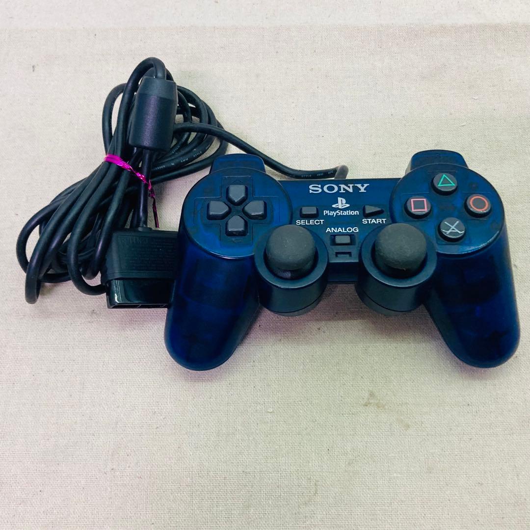 SONY プレイステーション2 本体 SCPH-39000 アクアブルー - メルカリ