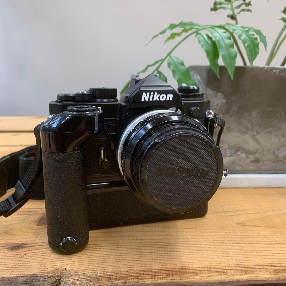 Nikon FM3A (レンズ付き※レンズおまけ) Nikon FM3A シルバー+45mmF2.8 単焦点レンズ 極上品