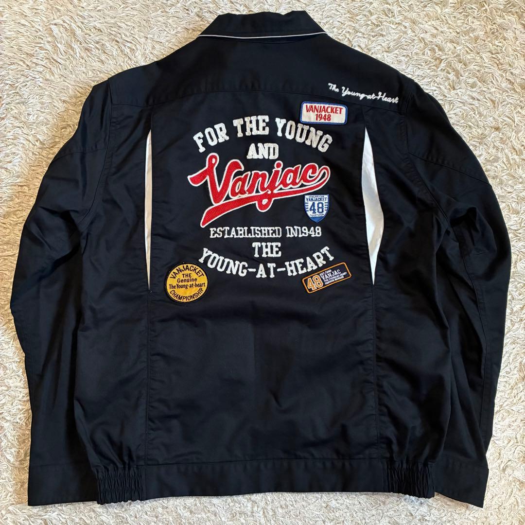 美品　VAN JAC ヴァンヂャケット ボーリングジャケット スイングトップ L VAN JACKET INC. ヴァンヂャケット 石津謙介 生誕100周年記念 SWING