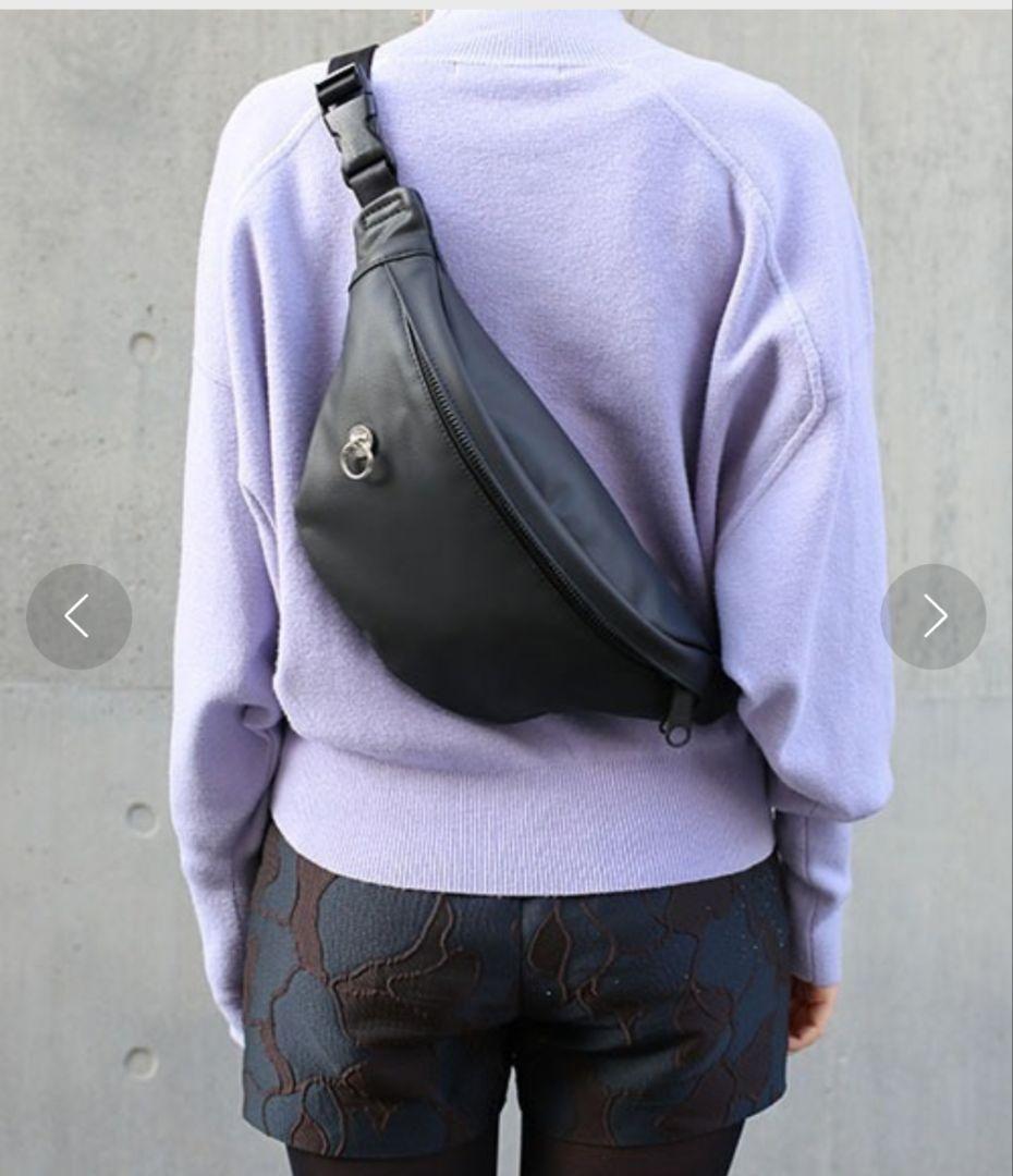 ジャムホームメイド　エシカルレザー シンプル ミニ ウエストポーチ JAM HOME MADE（ジャムホームメイド） ウエストポーチ 日本製 エシカル