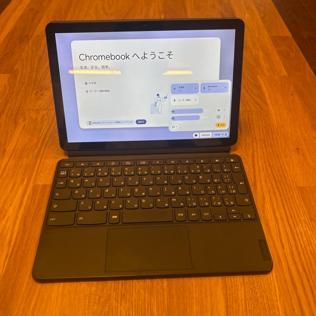 レノボ　Lenovo Chromebook クロームブック CT−X636F Lenovo IdeaPad Duet Chromebook 10.1
