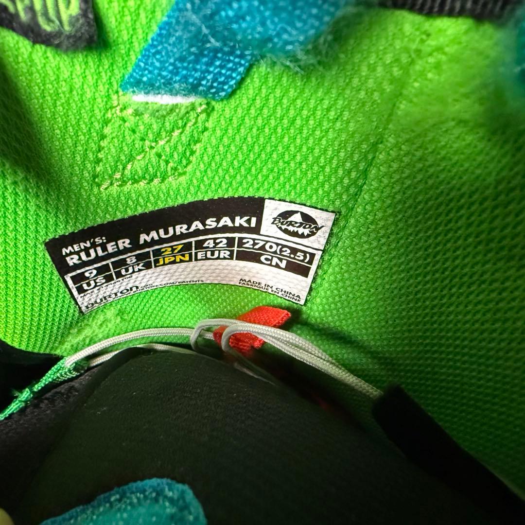 BURTON RULER ムラサキスポーツ スノーボードブーツ　27.0cm