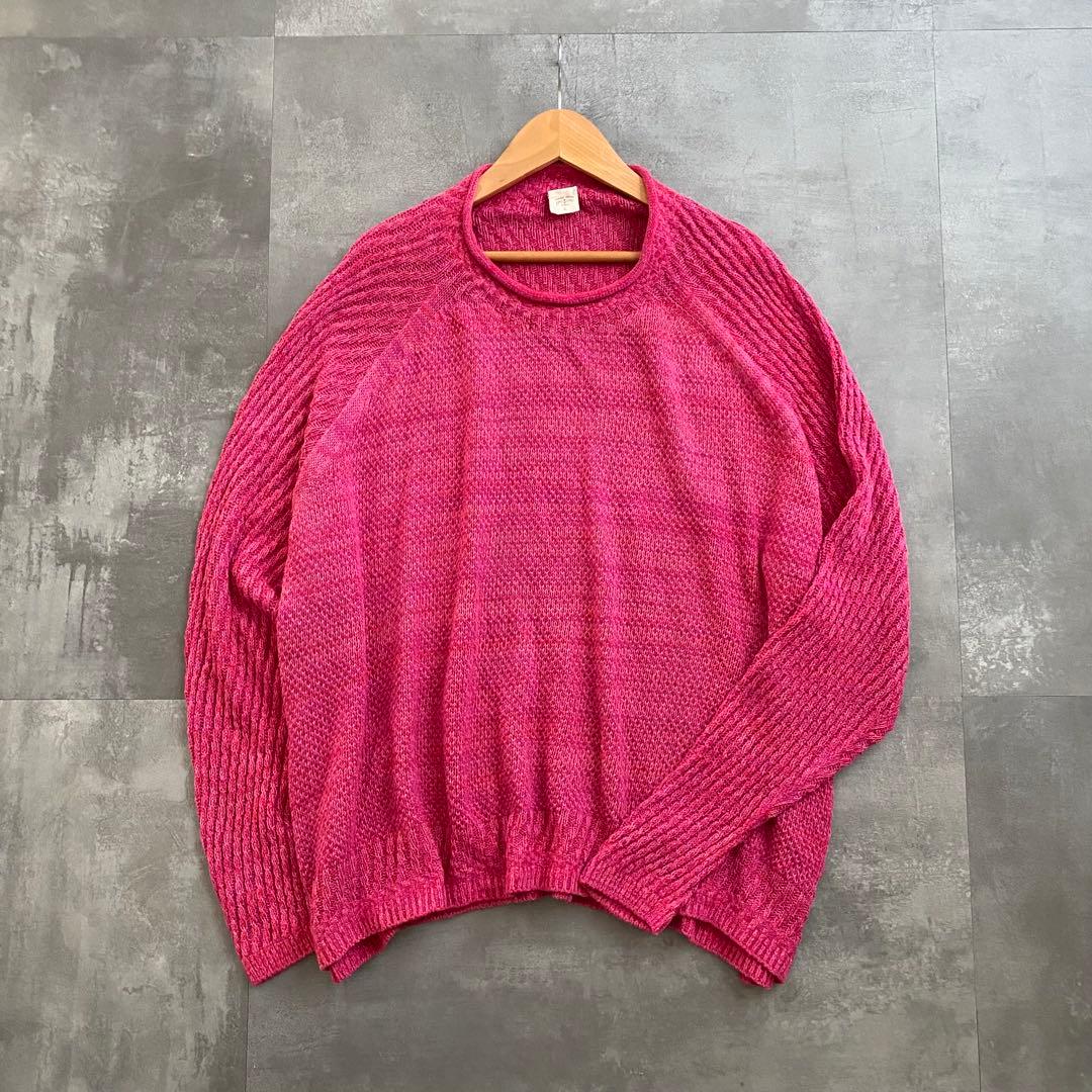 一点物　Tamaki niime タマキニイメ　コットンニット tamaki niime ニット コットン セーター 播州織 コットン PO knit
