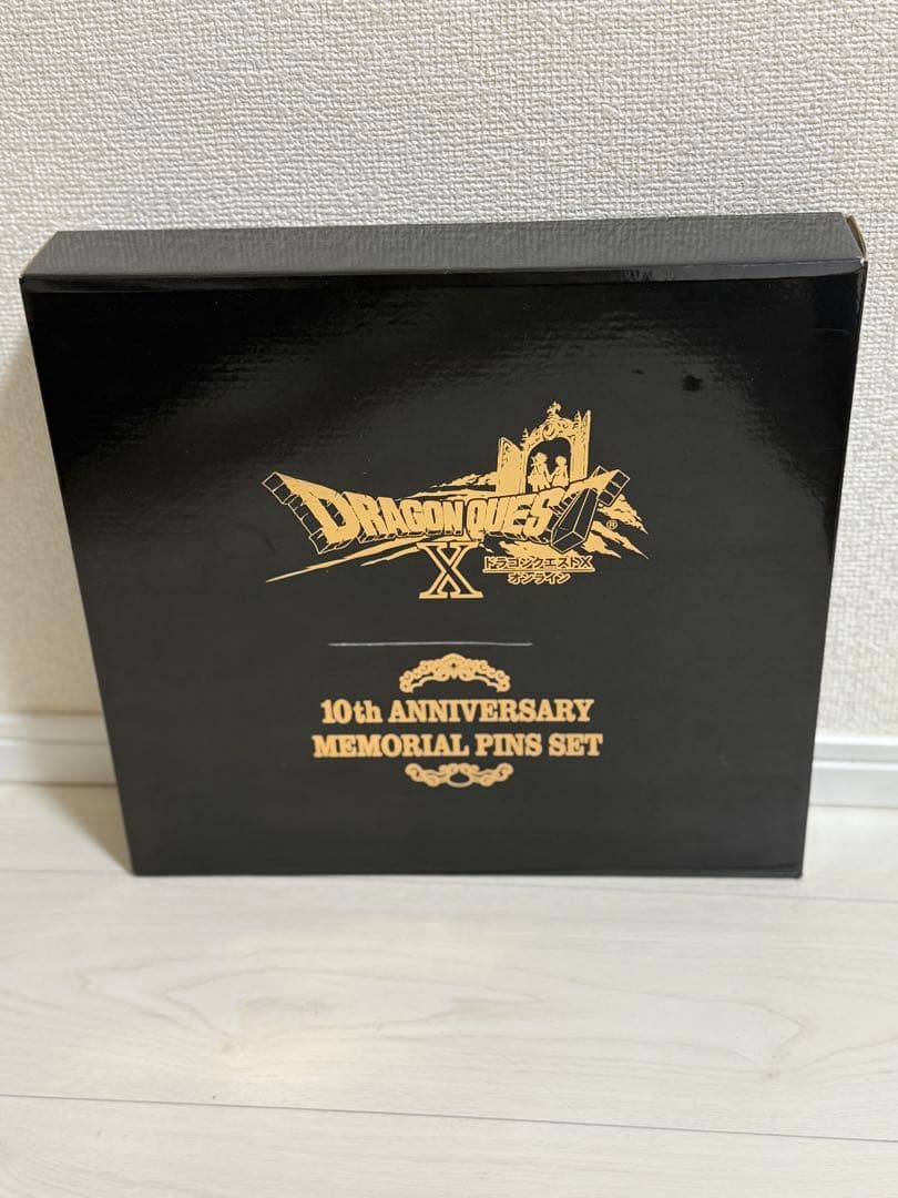 ドラゴンクエストX オンライン　10周年記念　限定メモリアルピンズセット