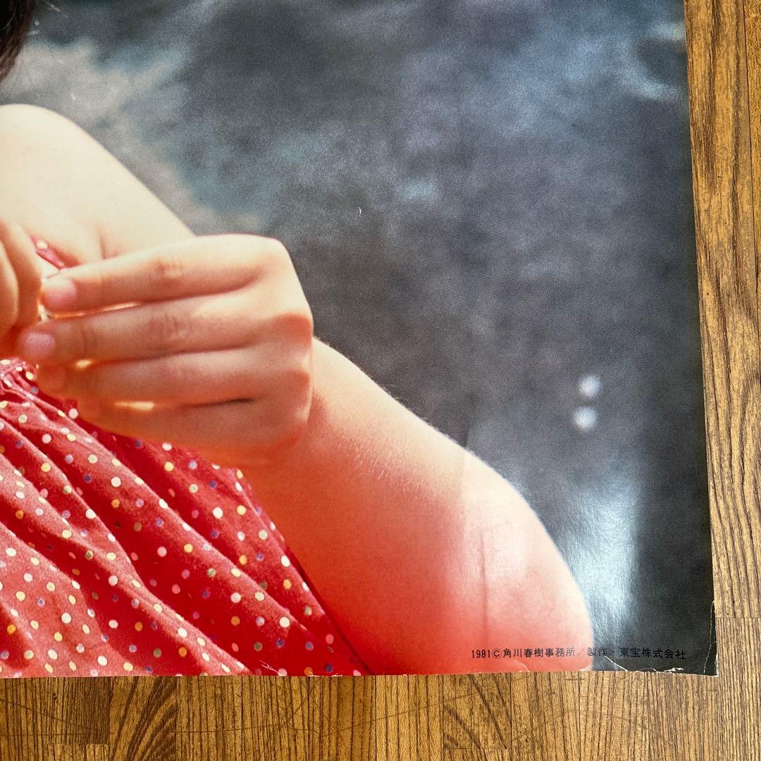 1981年 薬師丸ひろ子 非売品 角川文庫 当時物 ポスター - メルカリ