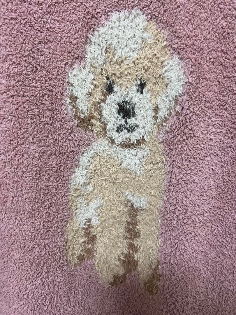 ジェラートピケ トイプードル もこもこ ワンピース ルームウェア