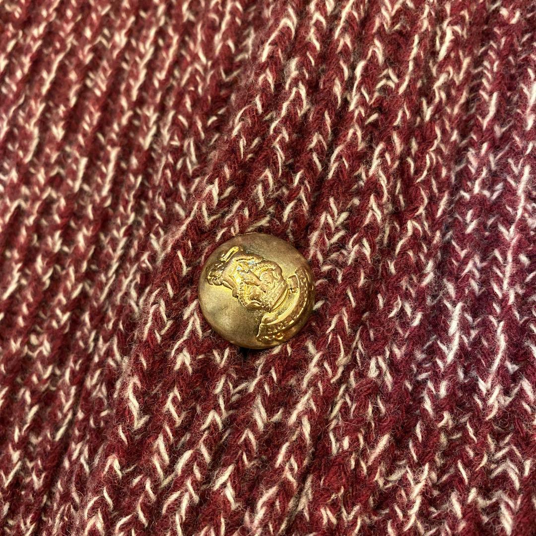 イタリア製 McRitchie マックリッチ ショールカラーニットカーディガン