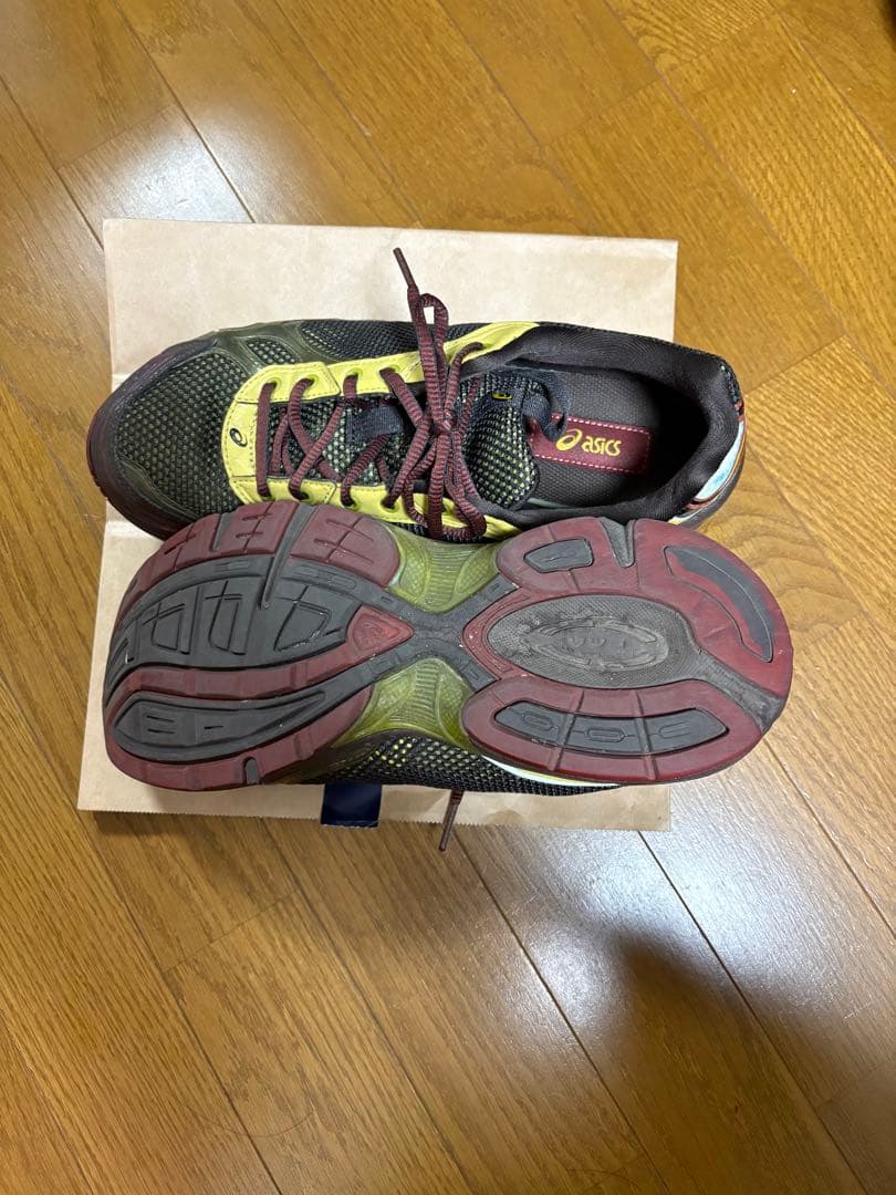 ASICS kiko kostadinov ブラック/イエロー 28.0cm