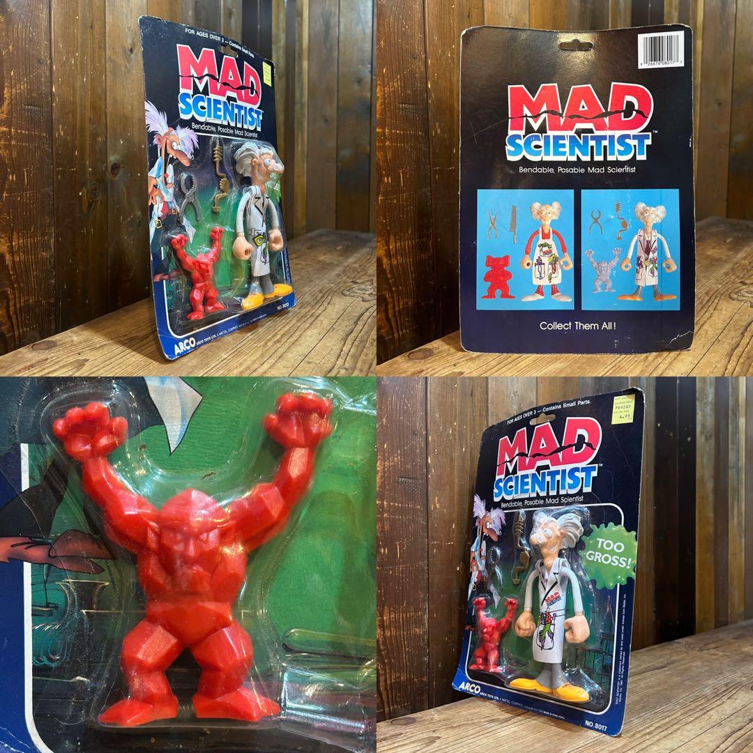 80’s Mad Scientist Bendable Set3 / マッド博士