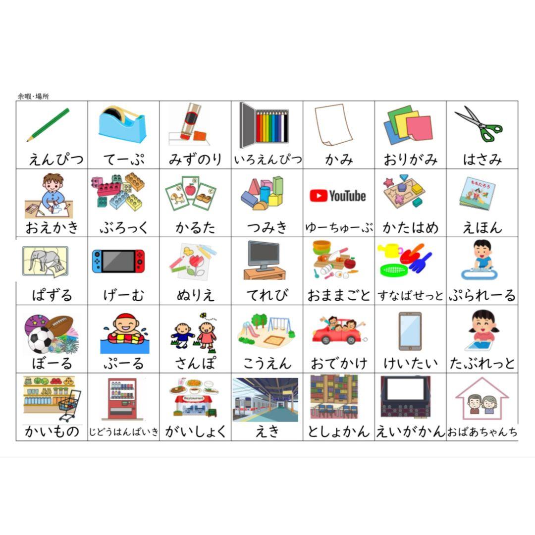 限定値下げ！カットあり○PECS 絵カード コミュニケーション 245枚