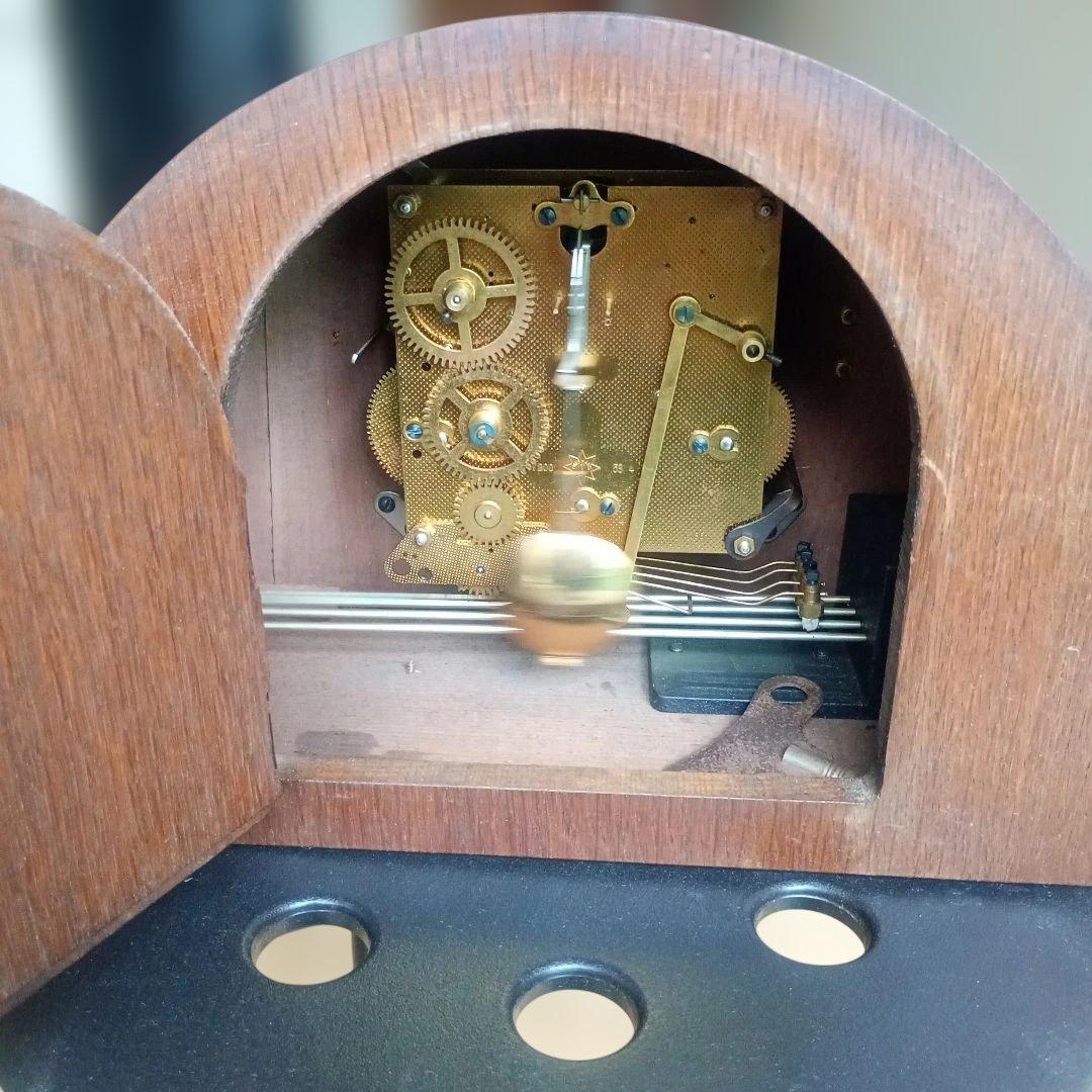 Meomeo様専用 Jungans 木製振り子時計 - メルカリ