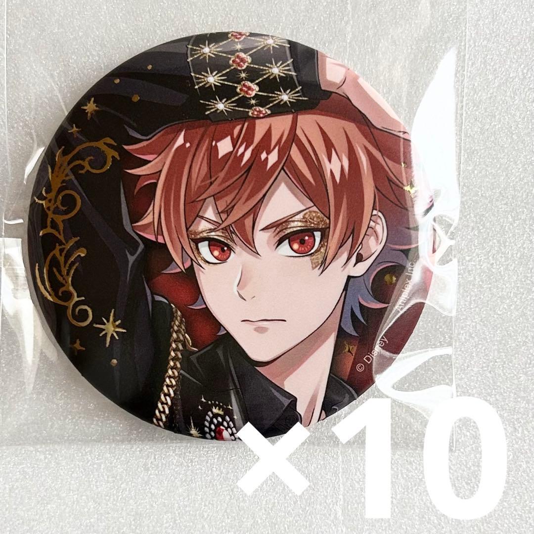 ツイステ エース 缶バッジ ブレイジングジュエル 5周年 ツイステ展